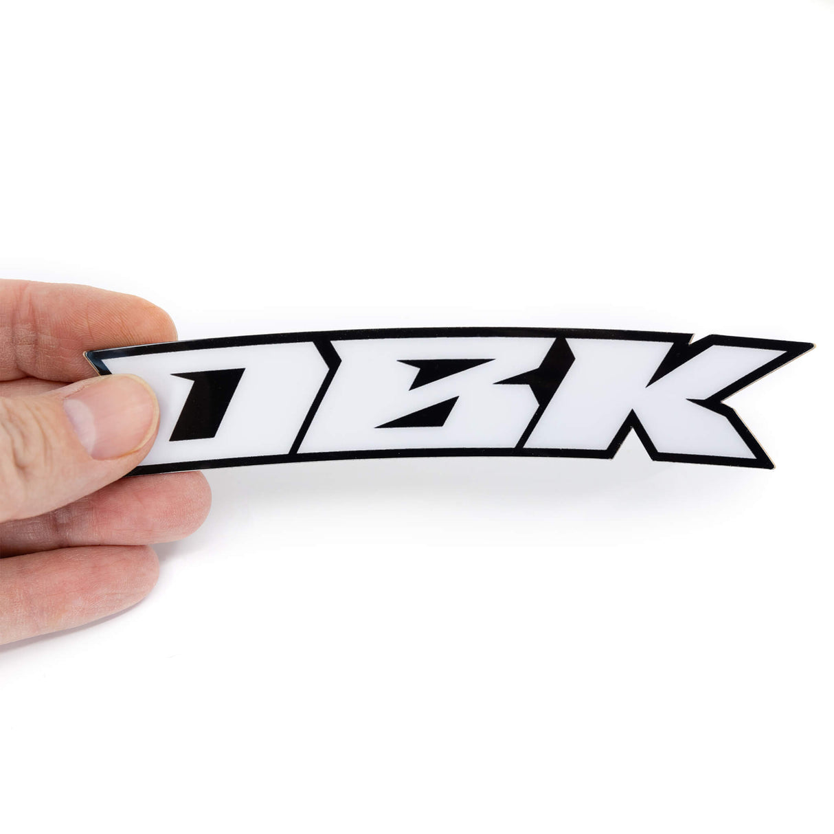 Pit Bike Fender Stickers - Racer WHT