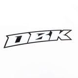 Pit Bike Fender Stickers - Racer WHT