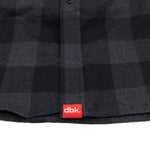 Red Label Flannel - Charcoal