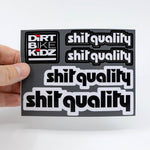 Sticker Pack - Shit Quality