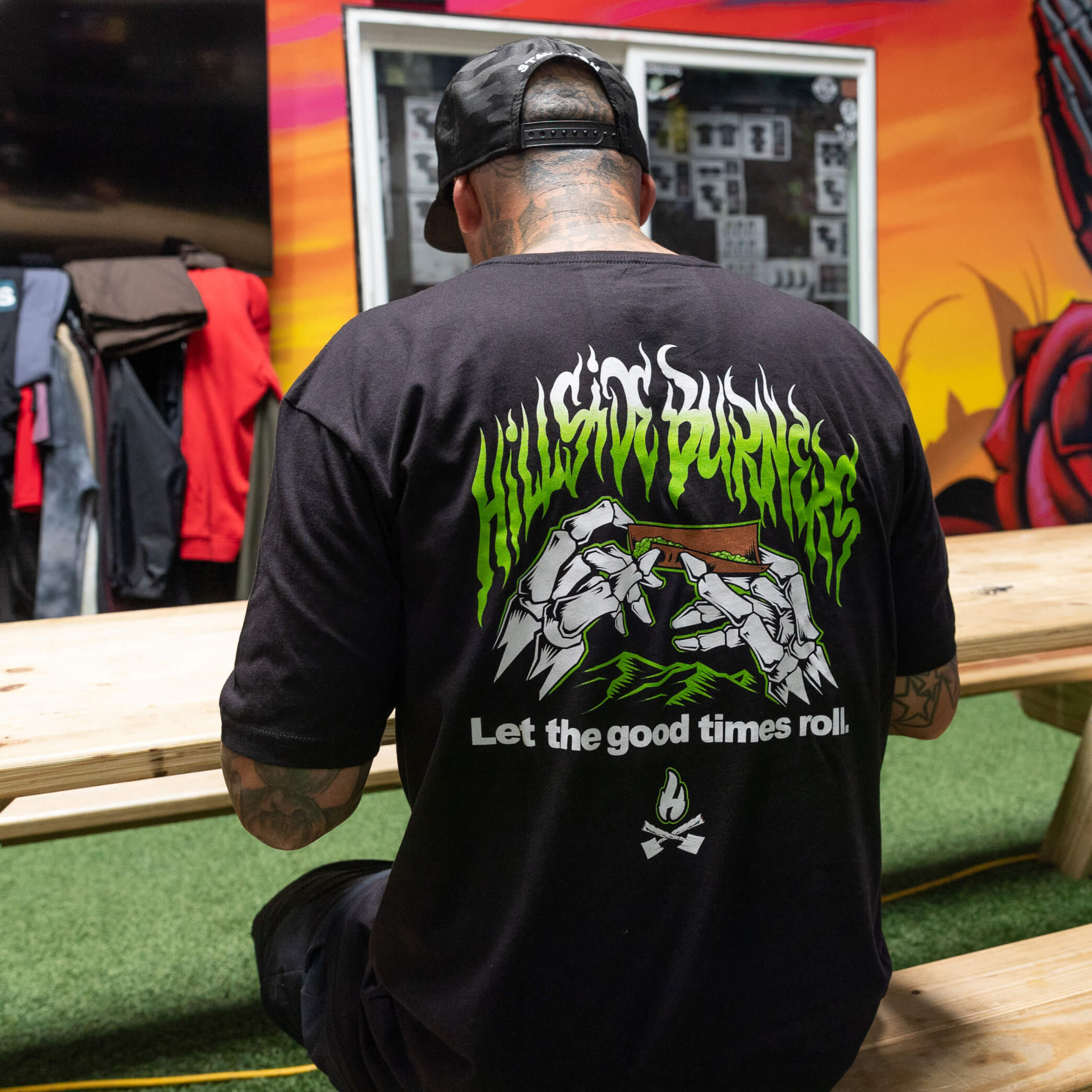 Hillside Burners | Good Times Roll | Premium Tee | Worldwide