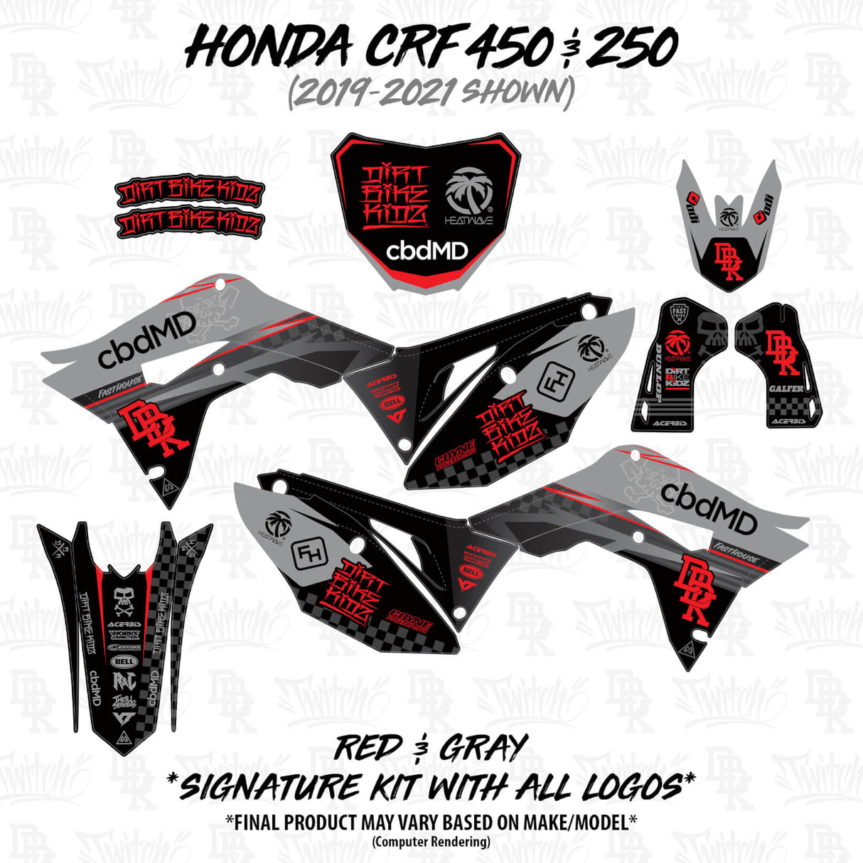 Honda CRF450/250 Faded Edition