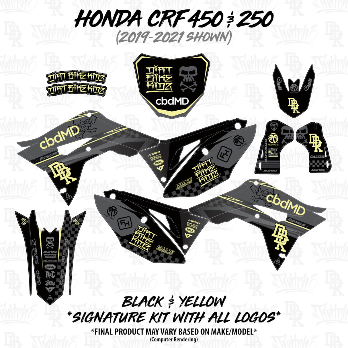 Honda CRF450/250 Faded Edition