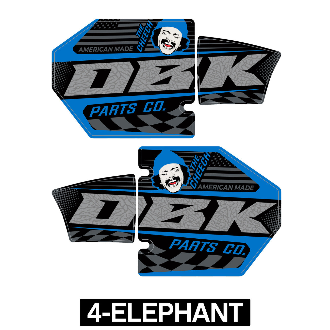 DBK Cheech Exhaust | Custom Decals | Fast, Worldwide