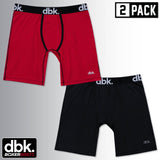 DBK Underwear 2-Pack Red/Blk