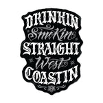 Sticker - Straight West Coastin