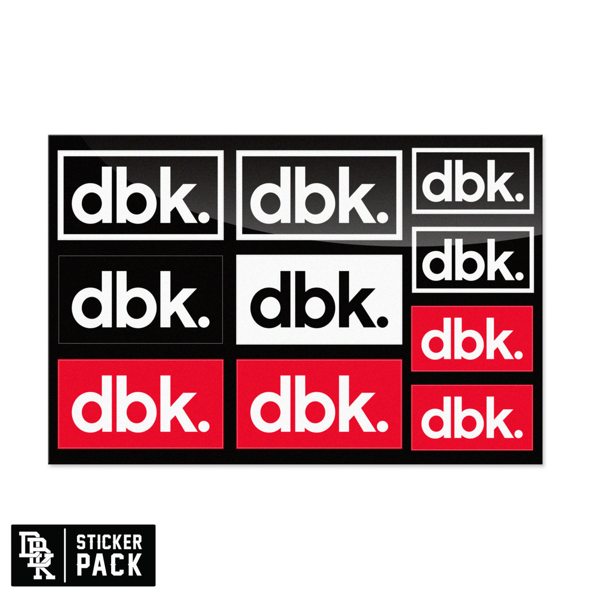 Sticker Pack - Red Label