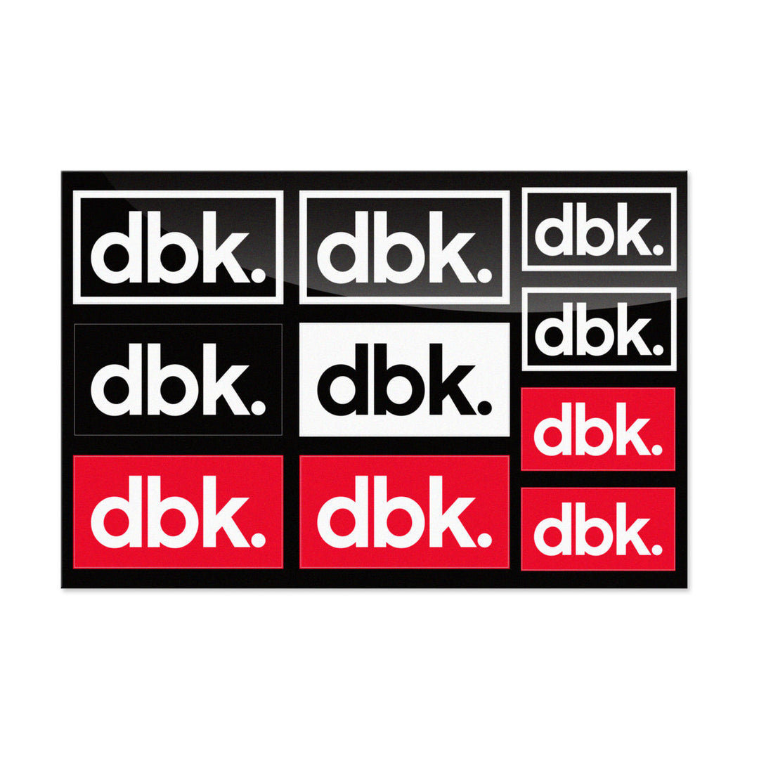 Dbk Sticker DBK | Red Label | Motocross Sticker Packs
