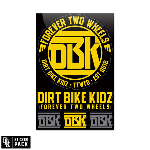 Sticker Pack - FTW Yellow/Gray