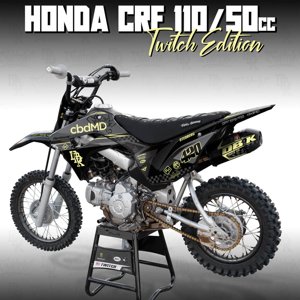 Honda CRF 110/50 Faded (BLK/YLW)