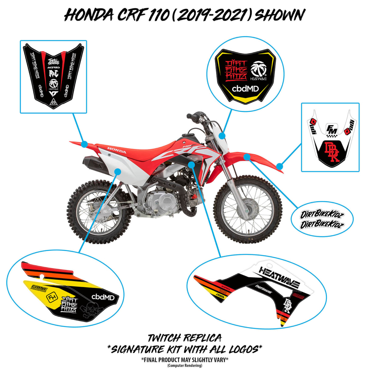 Honda CRF 110/50 Sunrise Edition