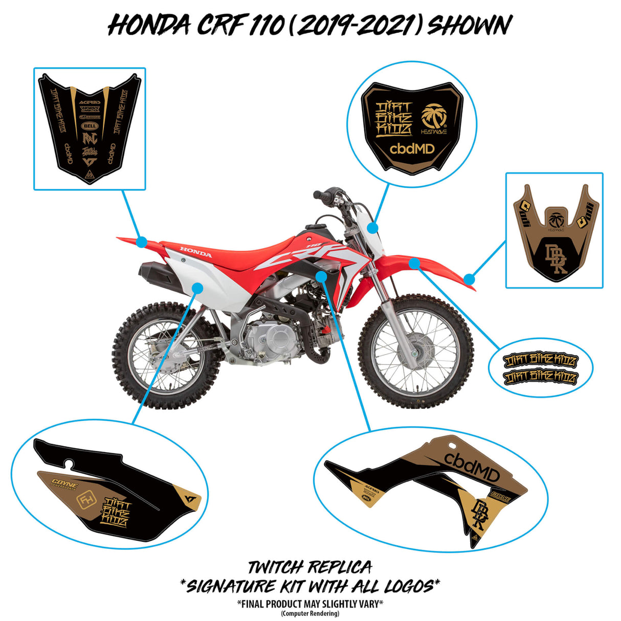 Honda CRF 110/50 Twitch Edition