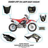 Honda CRF 110/50 Faded (BLK/YLW)