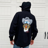 Stache Mullet Moto - AP7 Hoodie