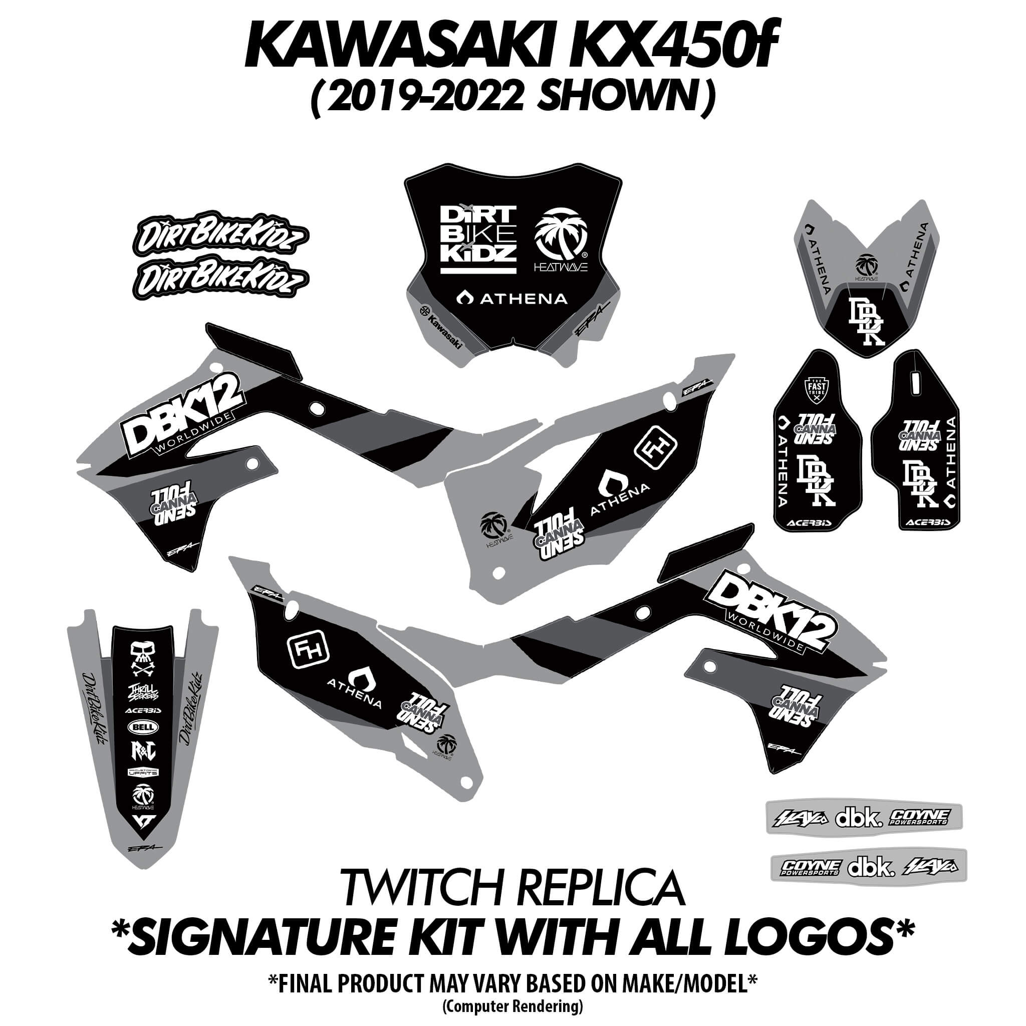 Motocross Graphics | Twitch Edition Graphic Kit | Dirt Bike Kidz