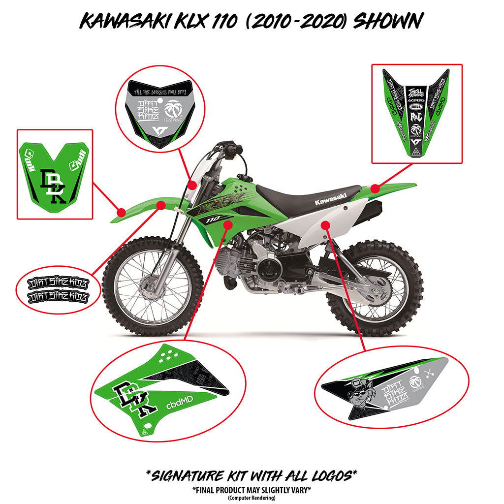 Kawasaki 110/65 Signature Kits