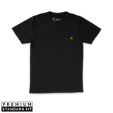 Lined Up - Pocket Tee