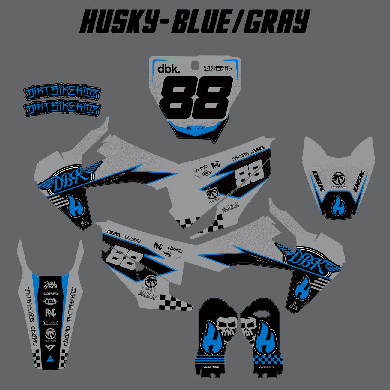 Husky Graphics | Dirt Bike Kidz | Hillside Burners Edition