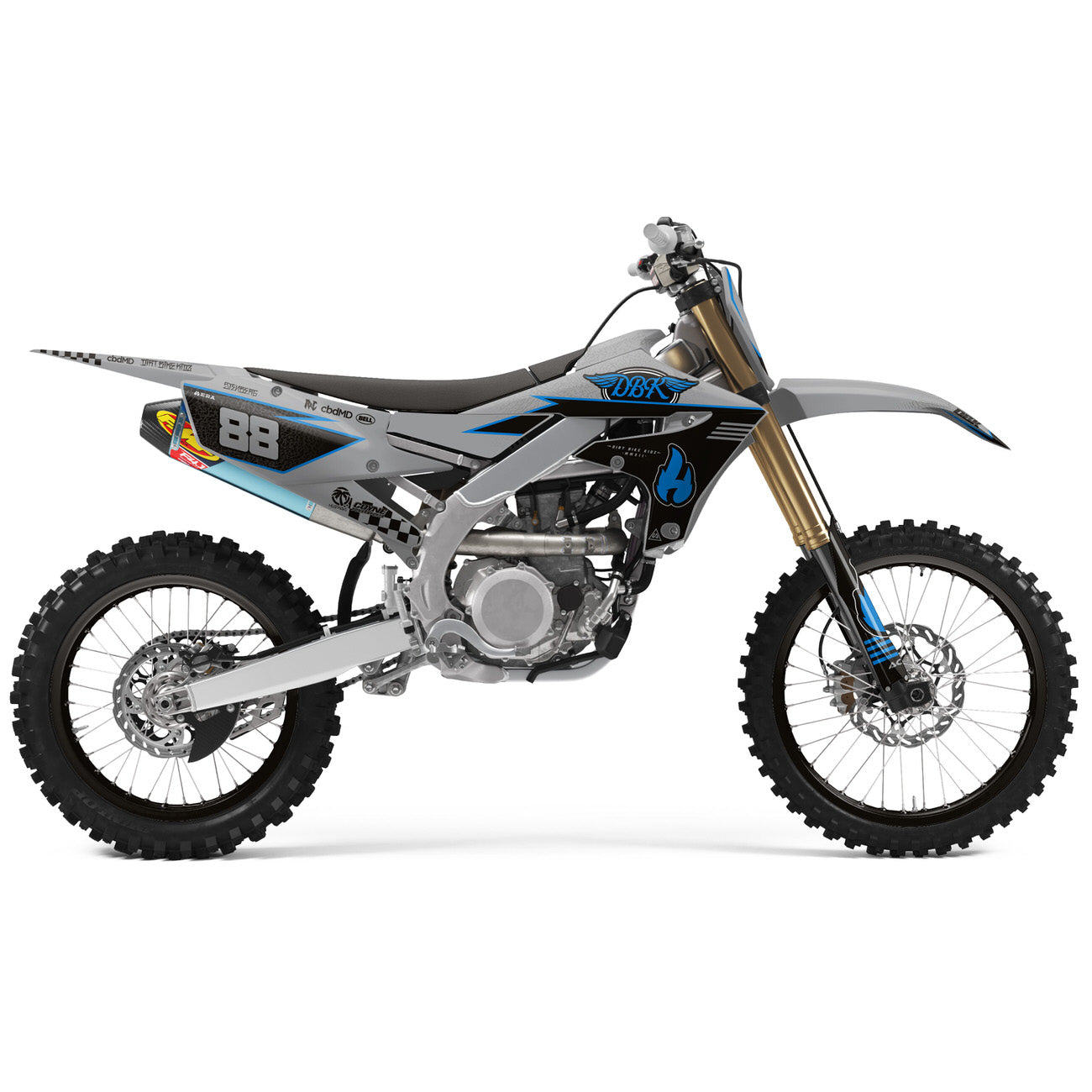 Yamaha Graphics | Dirt Bike Kidz | Hillside Burners Edition