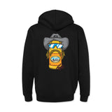Stache Mullet Moto - AP7 Youth Hoodie