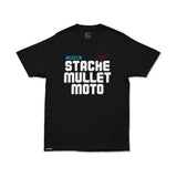 Stache Mullet Moto - AP7 Tee