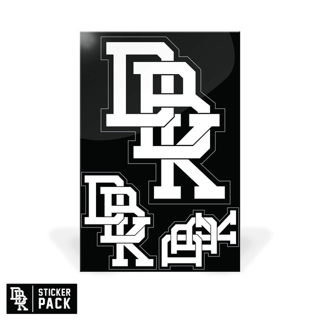 Dbk Sticker DBK Stacked Decals | Motocross Stickers | Global Shipping – Dirt Bike Kidz