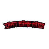 Pit Bike Fender Stickers - OG Red